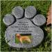 pet memorial tombstone in resin