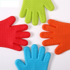 Wholesale Dual-layer Non-stick Silicone Cotton Oven Glove