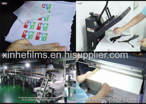 Adhesive Cold/Hot Peel Matte/Glossy Heat Transfer Pet Film