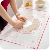 Wholesale Non-stick Silicone Kneading Dough Mat with Measurements