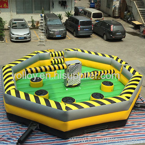 Interactive Inflatable Wipeout Sports Game