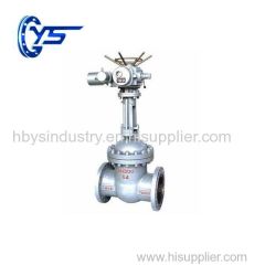 Z941H-16C / 25 DN 50-1000mm cast steel electric gate valve Brass Gate Valve for sale