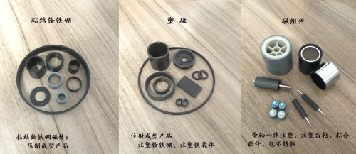 ring bonded ndfeb injection magnets