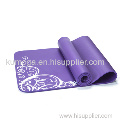 1/2 inch thickness High Density Eco-friendly NBR yoga mats-kmn01