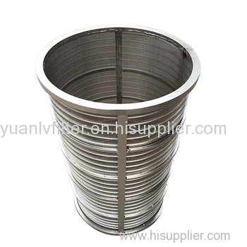 stainless steel wedge wire screw press screen for equipment