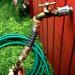 No kink water hose adapter to prevent hose from kink