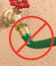 No kink water hose adapter to prevent hose from kink