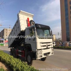 sinotruk 30 tons 20m3 371hp 6x4 10 wheelers howo tipper/dumper/dump truck for mining