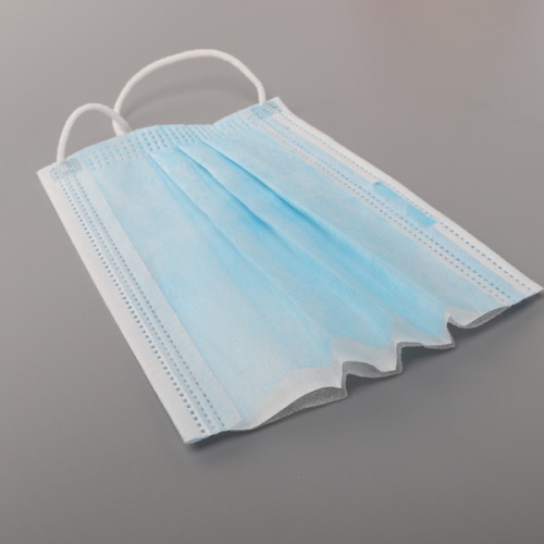 Wholesale 3 ply disposable non-woven medical or food processing anti dust mask
