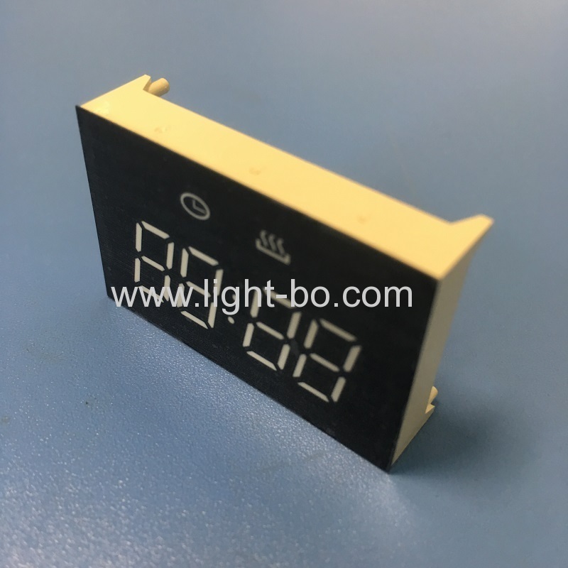 Индивидуальные низкая стоимость ультра яркий белый 4-значный 7-сегментный светодиодный дисплей часы для мини-таймер духовки