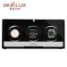 DRIKLUX Luxury Square High Quality Wooden Automatic Triple Watch Winder Box