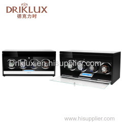 DRIKLUX Mechanical Watch Display 4 Slots Male watch Automatic Winder Box