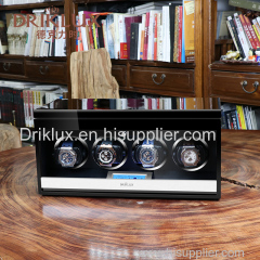 DRIKLUX Mechanical Watch Display 4 Slots Male watch Automatic Winder Box