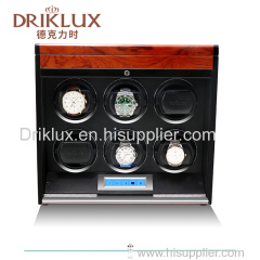 DRIKLUX Automatic New Design Storage Box Wholesale 6 Watch Winder