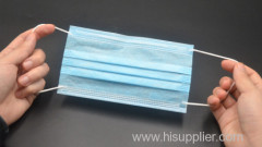 Disposable Medical Mask Ear Loop 3-Ply Face Mask Surgical Mask
