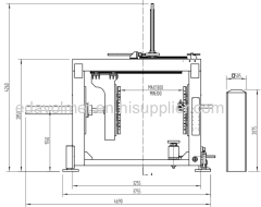 2021 Hot Sale Standard APG Clamping Machine for APG Process of Epoxy Resin Electrical Insulation Part