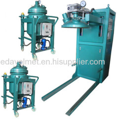 Long Service Life VOL100L Mixing Frame & Injection Pot Used for Epoxy Resin Hardener Silica Powder Pigment