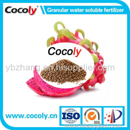 Cocoly granular water soluble fertilizer high quality