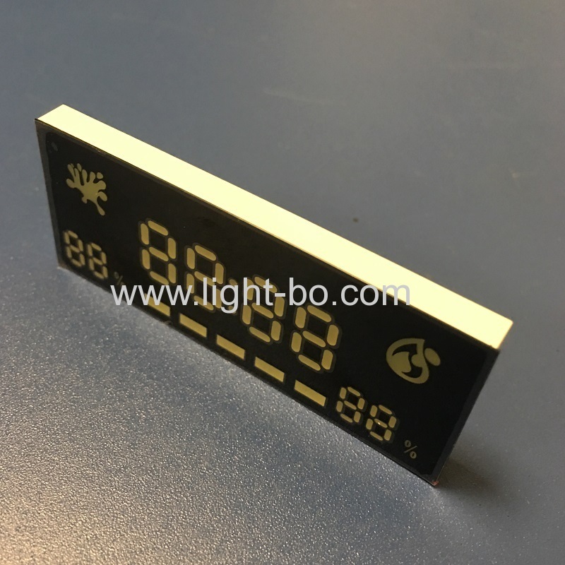 display LED de 7 segmentos ultrafino personalizado ultra branco para temporizador / indicador de umidade