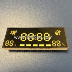 Ultra thin customized ultra white 7 segment led display for timer / humidity indicator