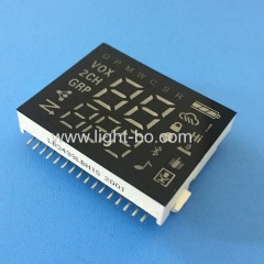 Ultra blue custom design 7 Segment led display module common cathode for portable Two Way Radio