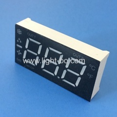 Customized multicolour 3 Digit 7 Segment LED Display common anode for refrigerator control panel