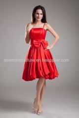 Apple Red Bridesmaid Dresses