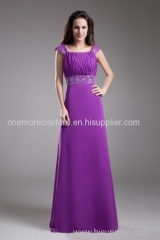 Bright Purple Bridesmaid Dresses