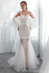 cheap mermaid wedding dress