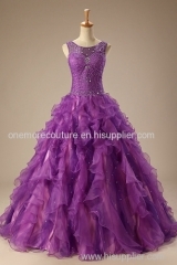 sweet 15 dresses purple