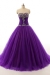 sweet 15 dresses purple