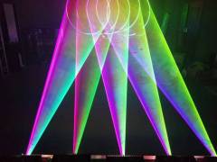 Multi Pattern Mini 6W RGB Laser Light Stage Light Show Outdoor Decor Projector