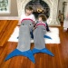 Mermaid Tail shark Blanket Kids Adults Plush Soft Flannel Fleece All Seasons Sleeping Blanket Fish Scale Design blankets