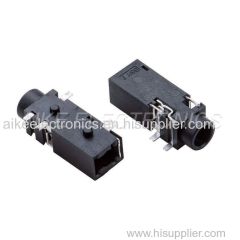 3.5mm Audio Jack( Phone Jack) Receptable SMT contacts with 2 position hosts
