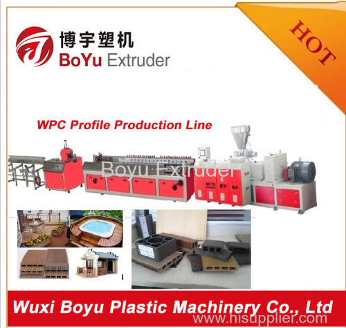 WPC foam board extrusion line