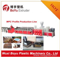 China WPC board machine manufacturer