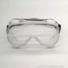 OEM anti saliva fog and anti-aureole safety Goggle for personal protection manufacturer in China