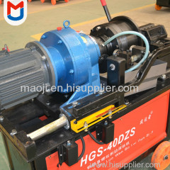 HGS-40DZS Chinese Factory Steel bar Threaded Rolling Making Machine Price