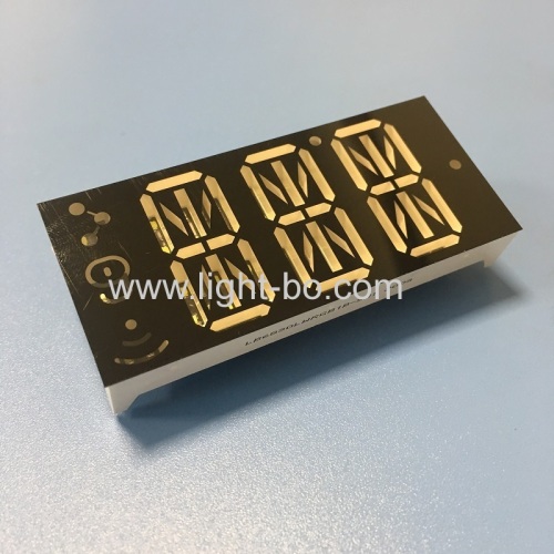 New Production Technology Customized Ultra bright whiteTriple Digit 14 Segment Alphanumeric LED Display