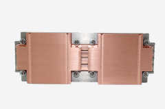 Copper soldering cooling fin heat sink radiator