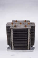 soldering aluminum heat sink with vapor chamber