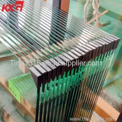 Building glass factory produce 8mm clear toughened glass