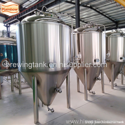 1000L insulated jacketed concial beer fermenting tank Beer fermenter beer unitank