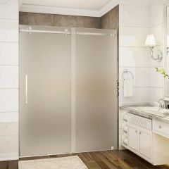 Frameless customized whole enclosed shower room frosted glass shower cabin