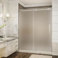 Frameless customized whole enclosed shower room frosted glass shower cabin