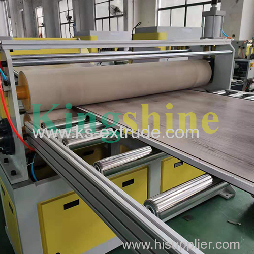 SPC Rigid Core Flooring Production Line Manufacturer
