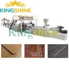SPC flooring sheet extrusion line