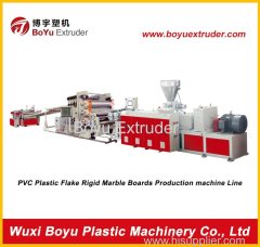 PVC Imitation Marble Sheet Extrusion Line