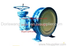 Spherical Disc High Performance Butterfly Valve For Heat Supply Network