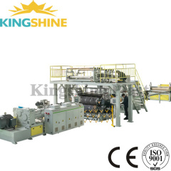 Rigid Core PVC Sheet Flooring SPC Vinyl Tile LVT SPC Flooring Extrusion Machine